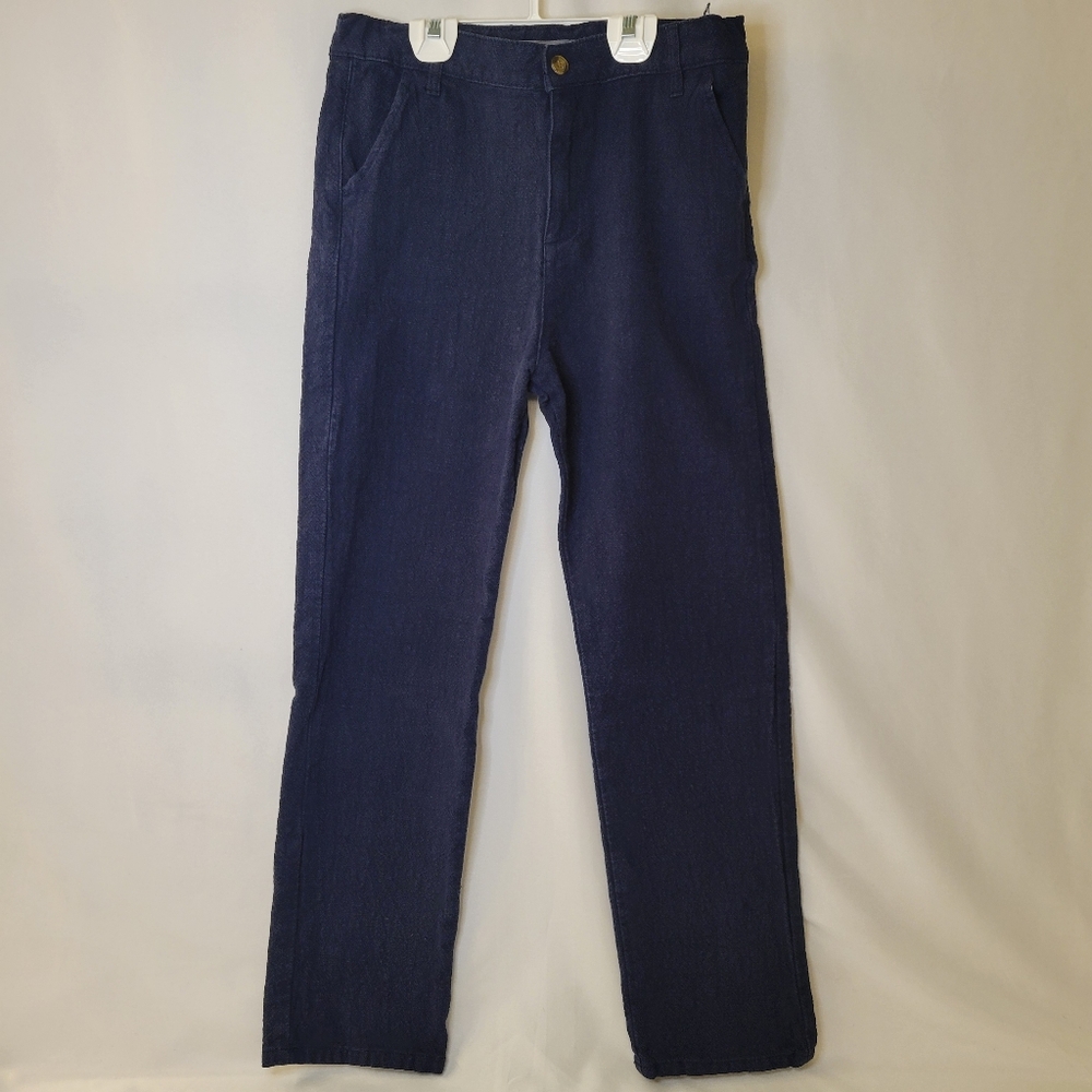 Appaman Linen Beach Pants Dark Navy